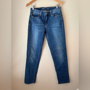 Old Navy Mid-Rise Boyfriend Jeans - Dark Blue